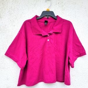 Wild Fable Women's Short Sleeve Cropped Size XL